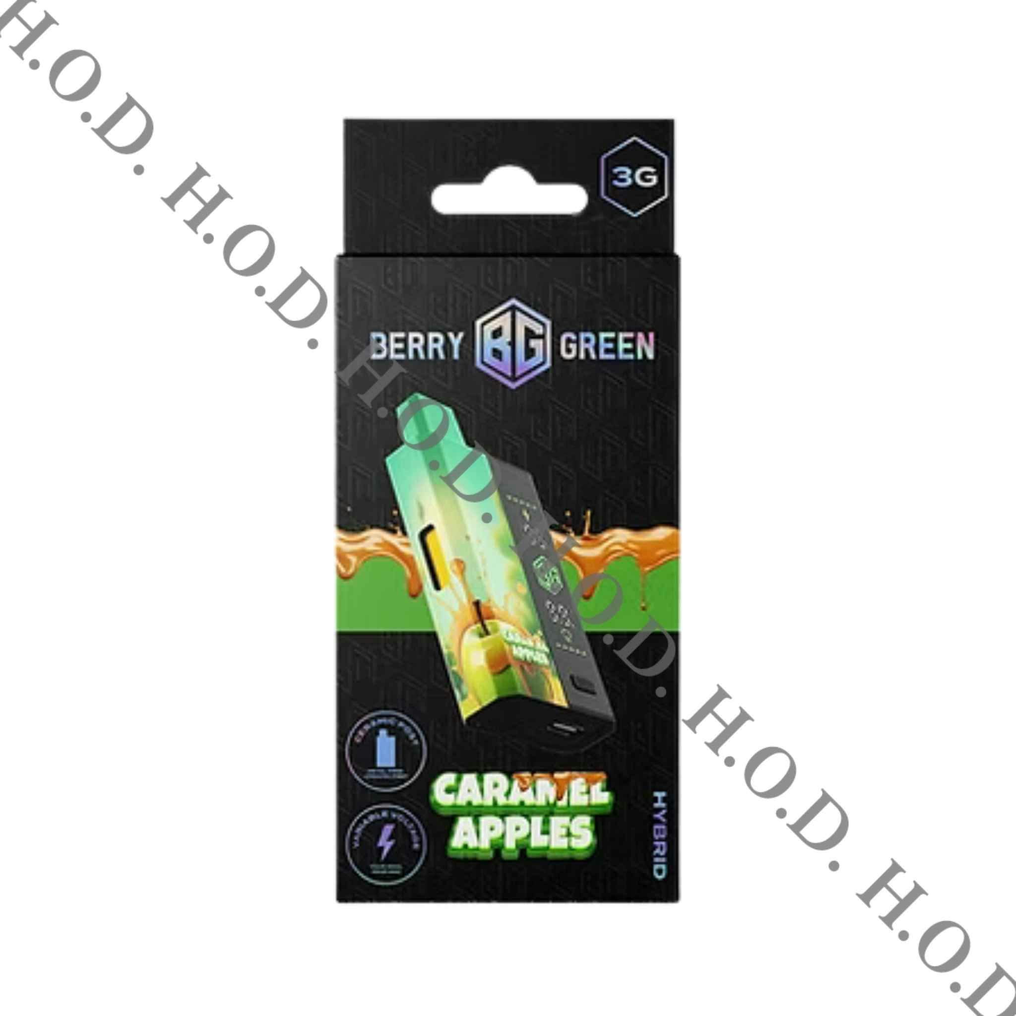 Berry Green Caramel Apple Disposable 3g | House of Dank Recreational  Cannabis - Kalamazoo