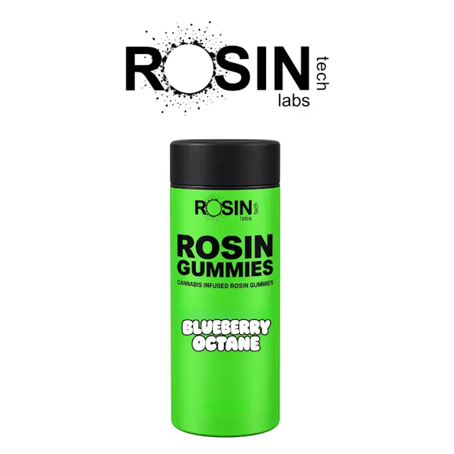 Rosin Tech Labs Rosin Gummies Blueberry Octane 10pk/100mg (hybrid, 2.8g)