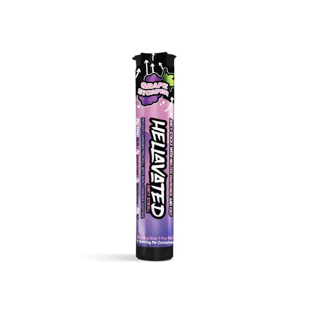 Grape Stomper Juicy Stickz Infused Pre-Roll | 0.75g-1