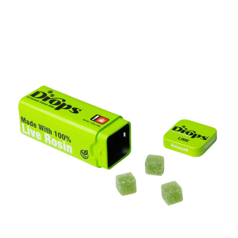 LIME LIVE ROSIN GUMMIES 20-PACK (BALANCED)