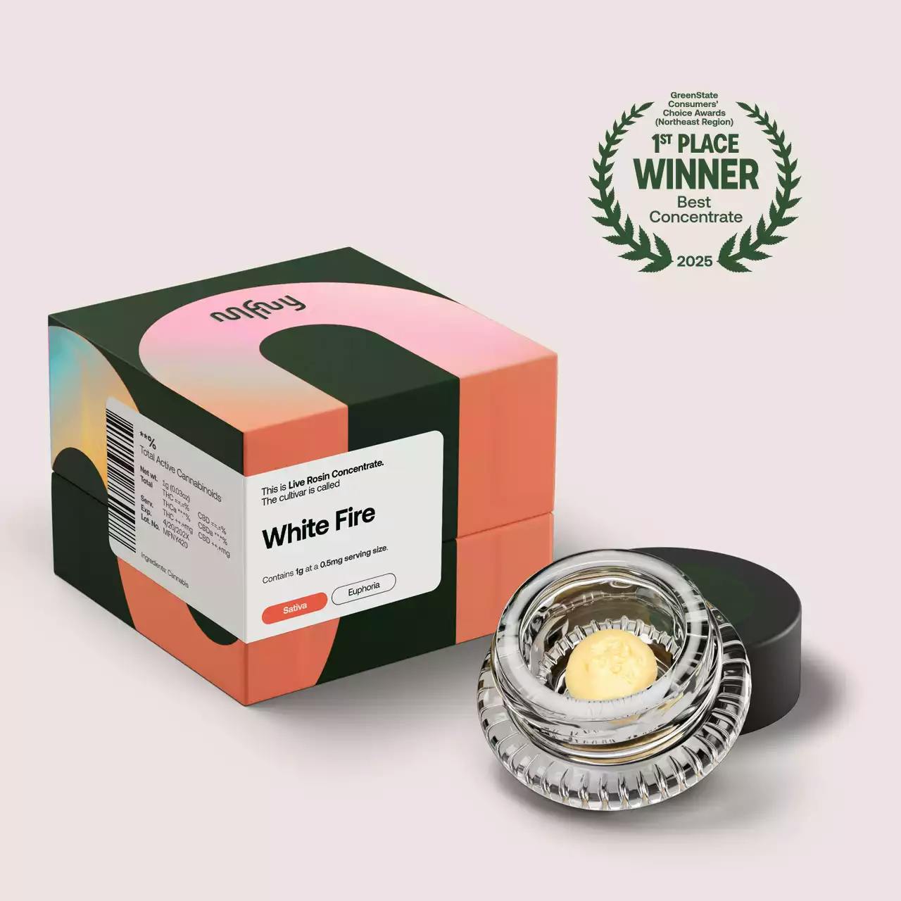 MFNY | White Fire OG | Live Resin Badder | 1g