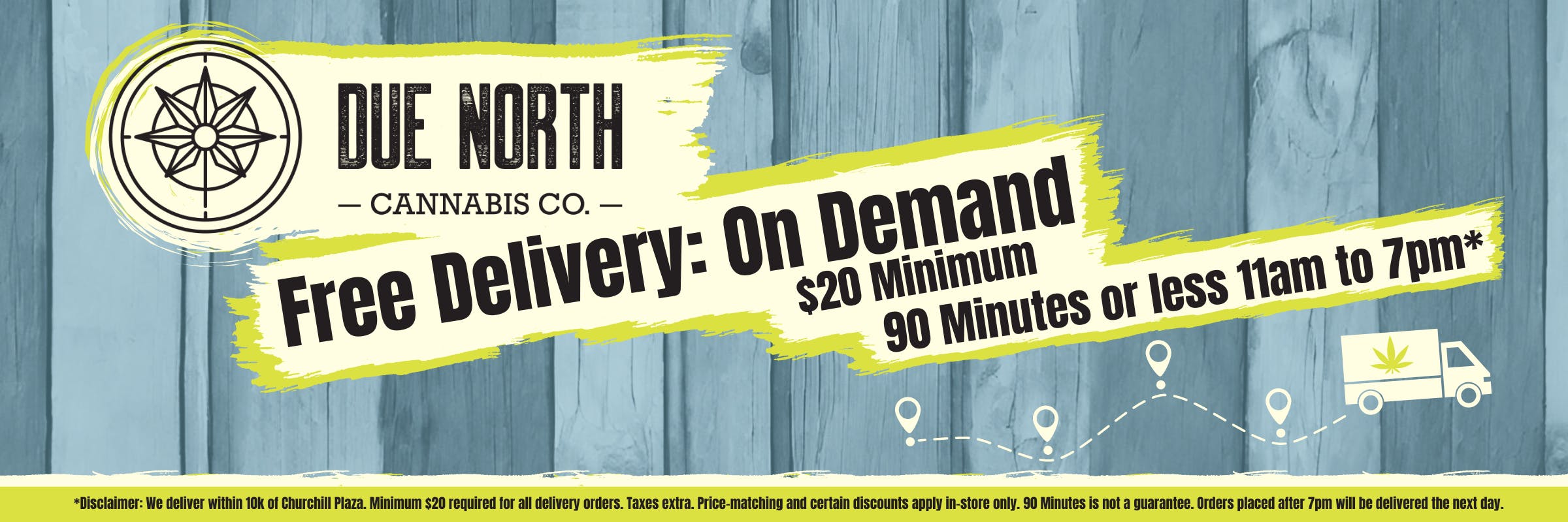 Due North Cannabis is the #1 retailer in sault ste marie offering daily deals, free delivery and the best loyalty program in town. Check them out online or in-store!