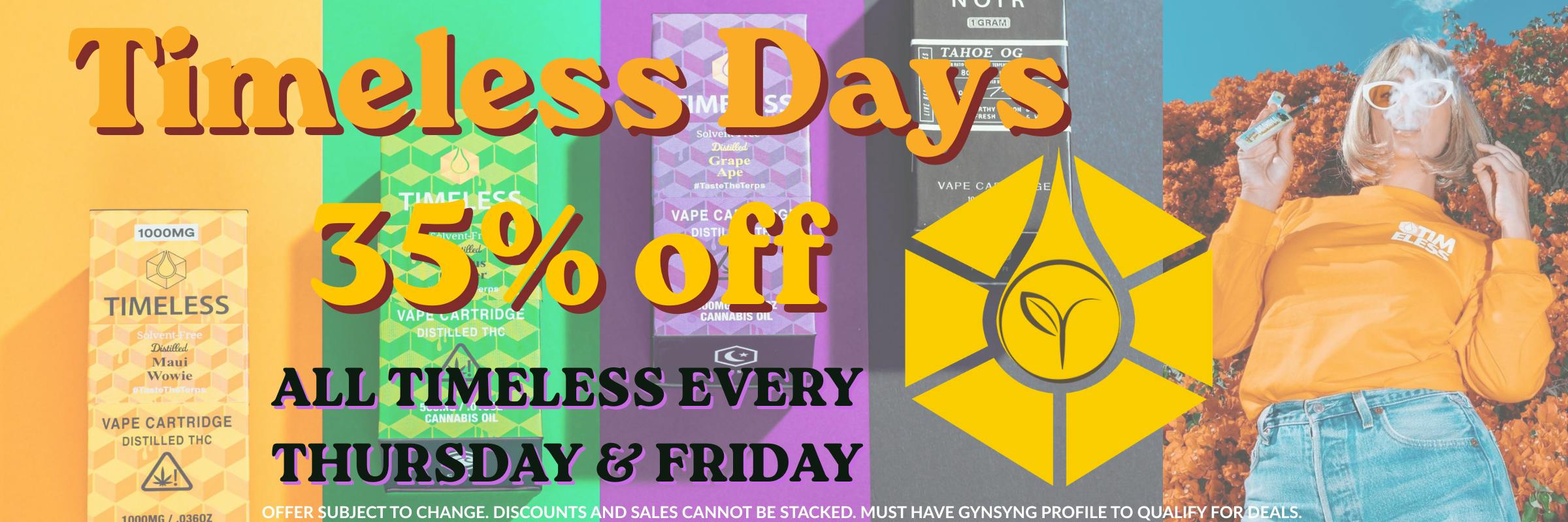 35% off Timeless