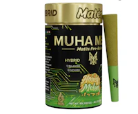 Muha Mates - 5-Pack .6g Infused Prerolls - Honey Melon - product image at King of Budz