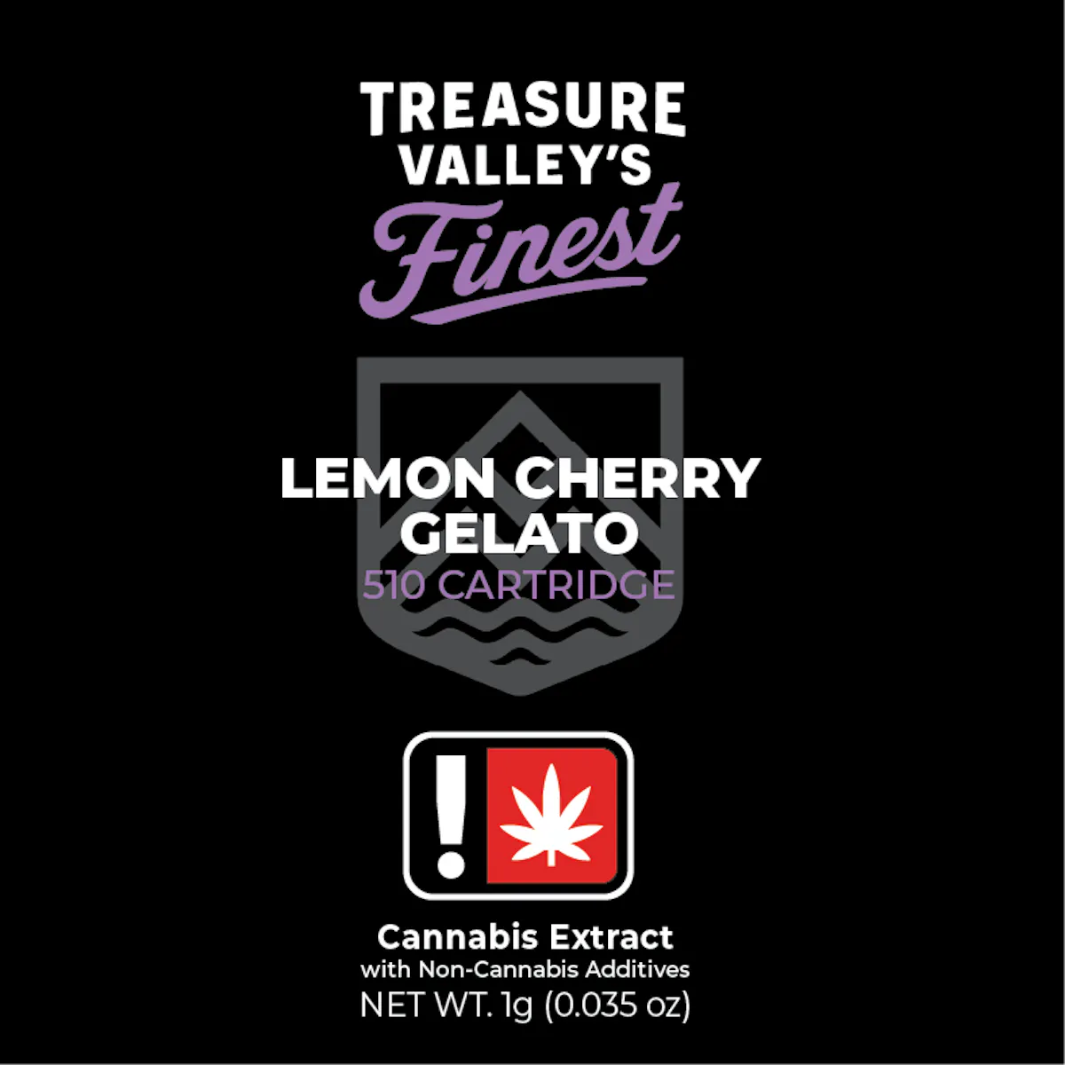 Treasure Valley's Finest! 1g LEMON CHERRY GELATO Flavored