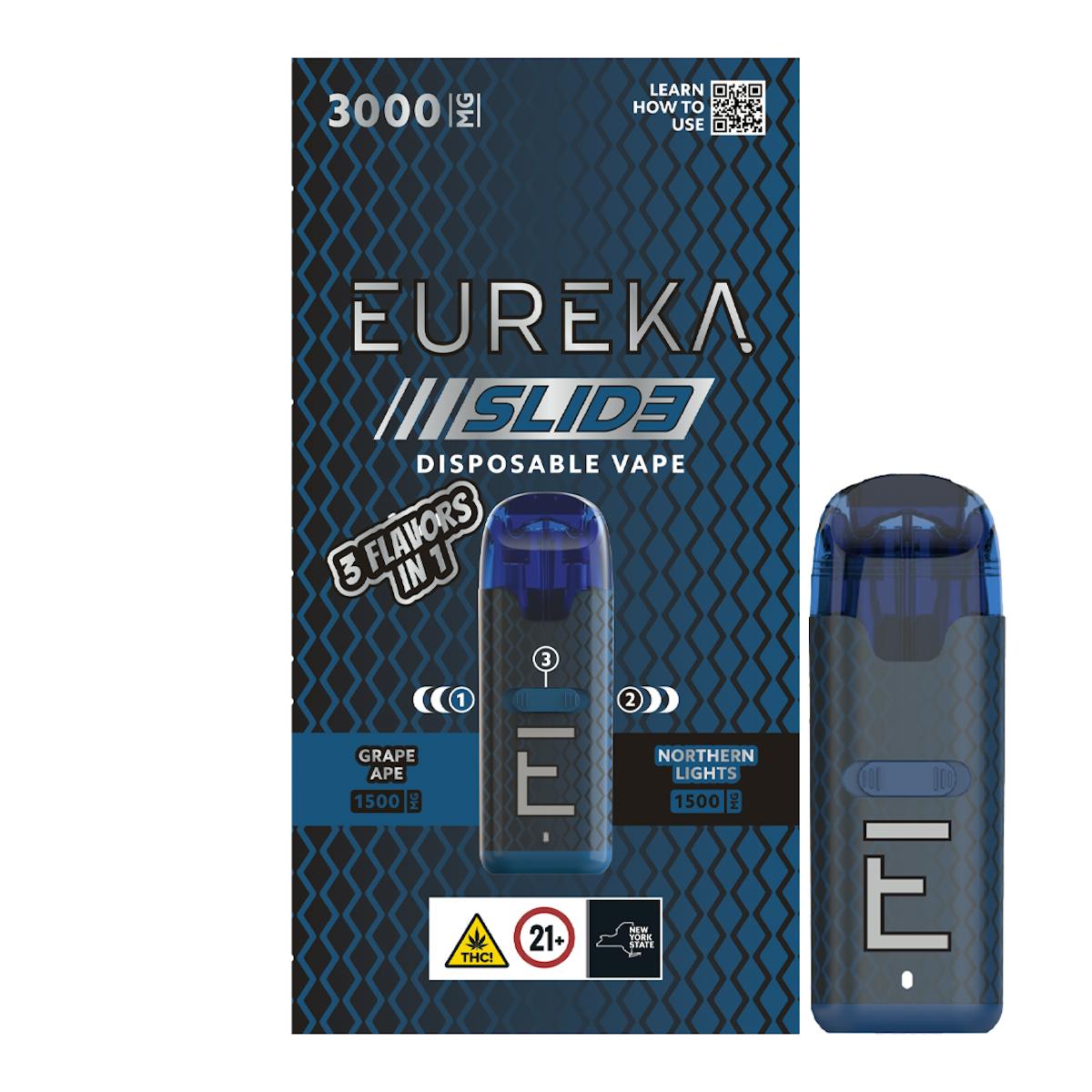 Photo of Eureka | Vape | Slid3 Classic | Grape Ape/Northern Lights
