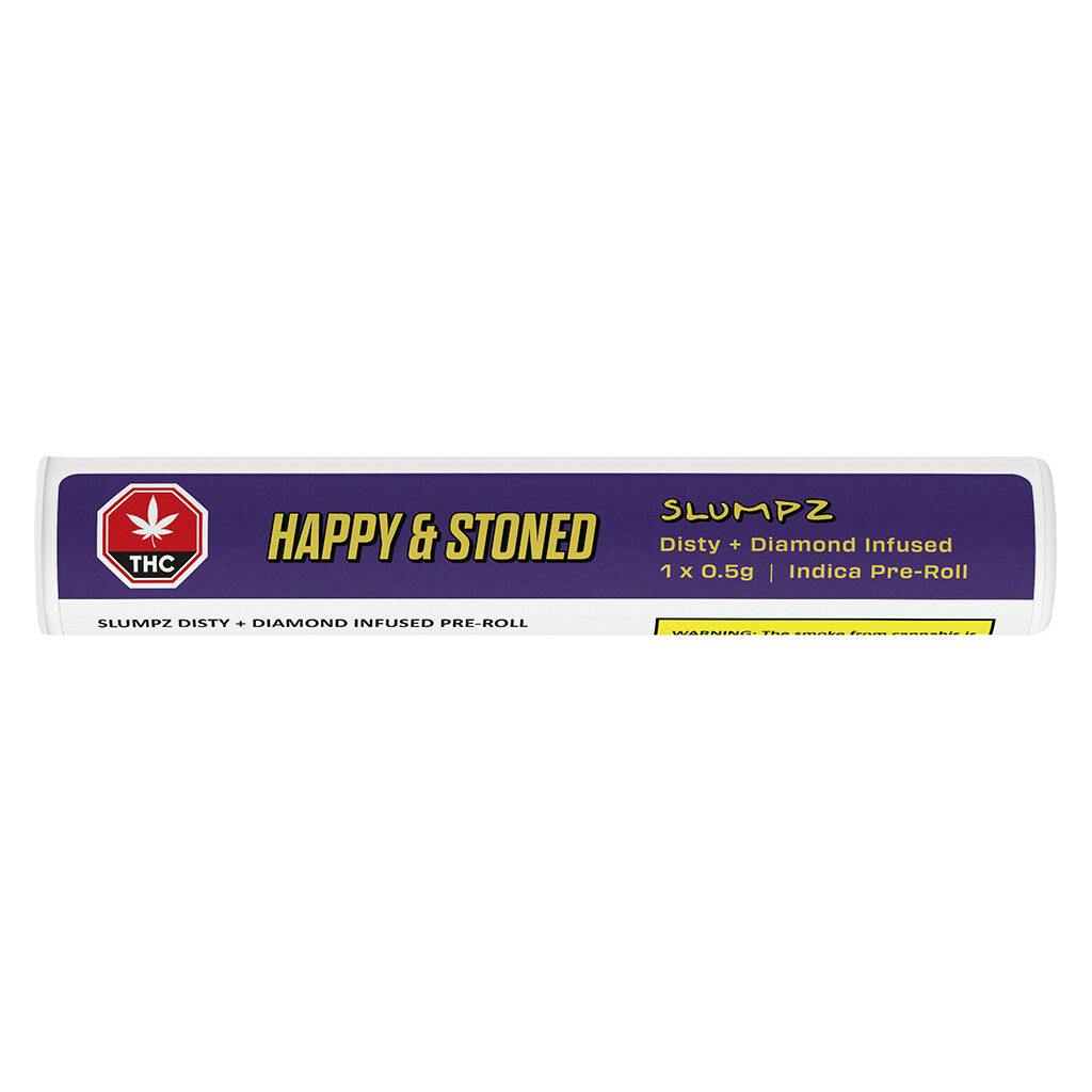 Slumpz disty+diamonds infused pre-roll - 1x0. 5g