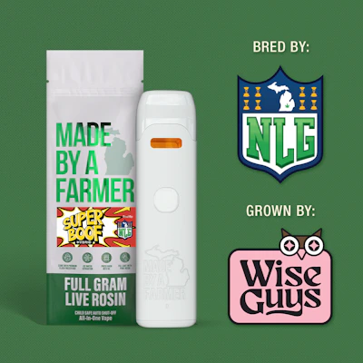 Made By A Farmer - 1g Live Rosin Disposable - Superboof - DISPOSABLES by Made By A Farmer at King of Budz