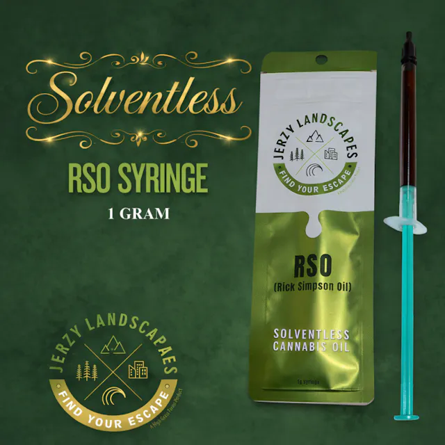 Jerzy Landscapes RSO Syringe Apple Tartz 1g (hybrid, applicators)