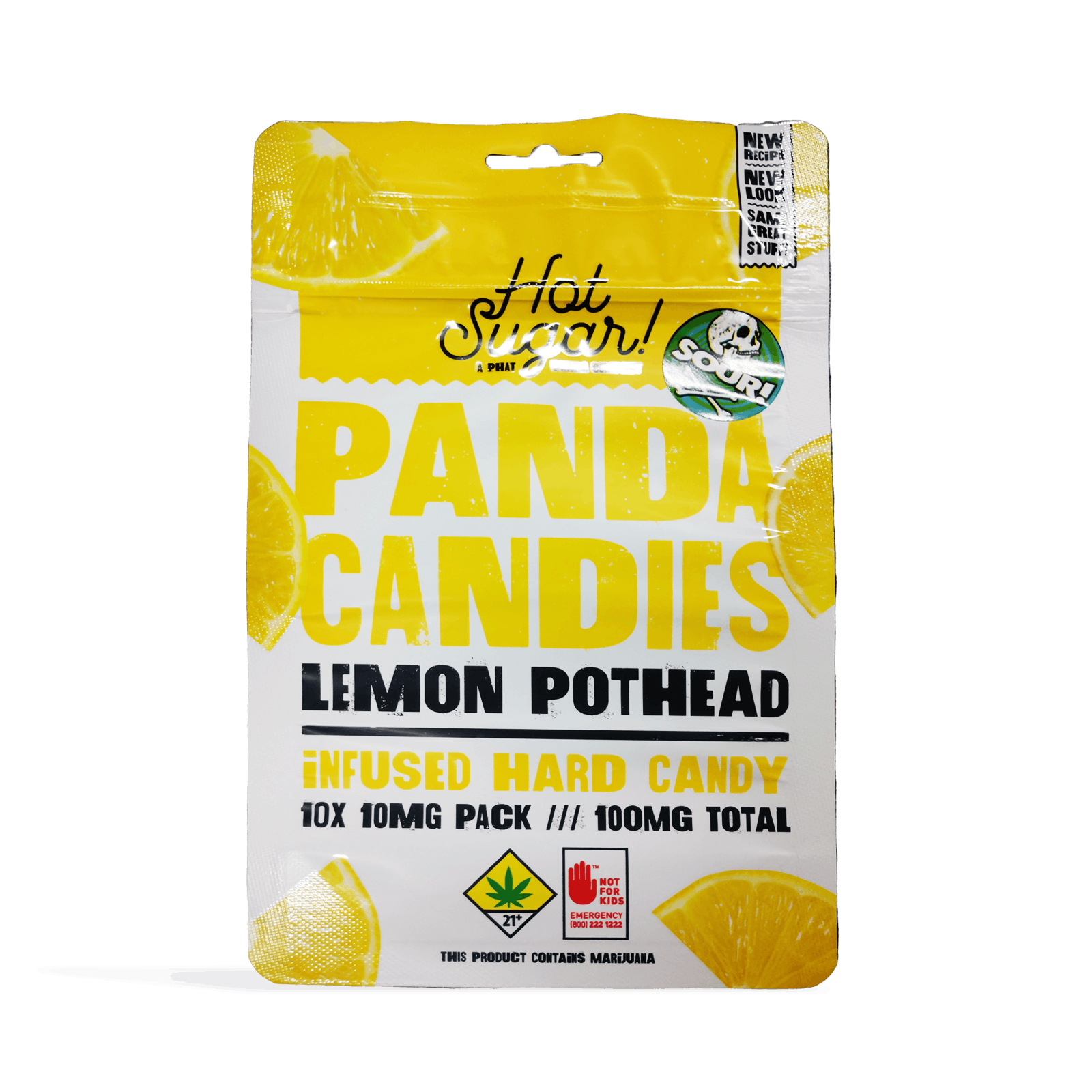 Lemon Pothead Panda Candies 10 pack Green Day Cannabis