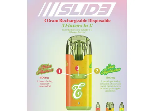 Eureka SLID3 Fusion | Melon Madness x Sour Applelicious | 3 in 1 Disposable | 3g-1