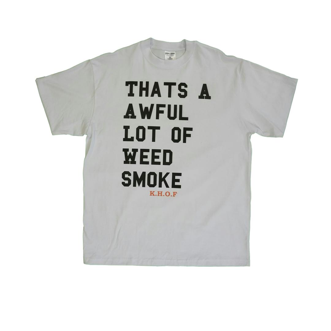 T-Shirt | Double Sided | KHOF Awful Lot of Weed S/S | White | S-XXL