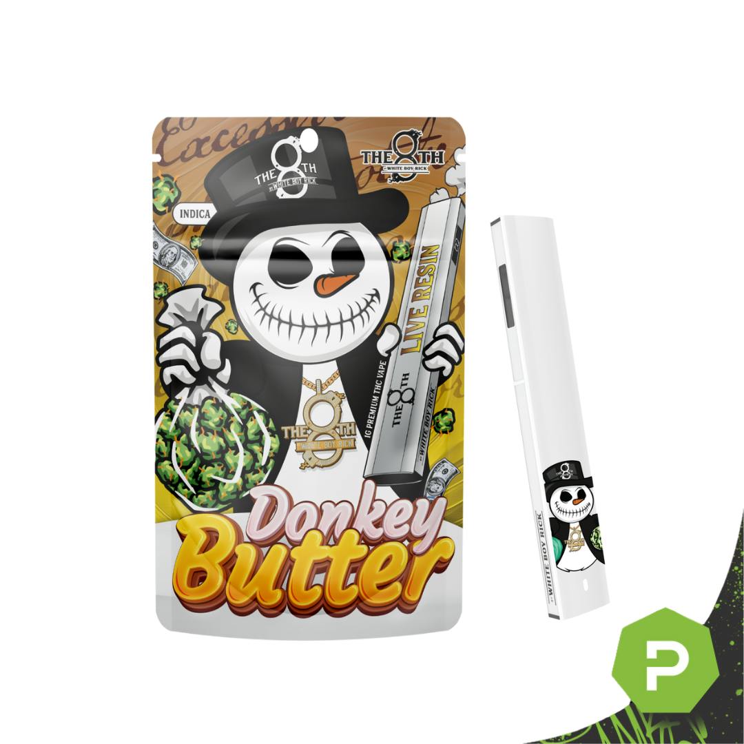 The 8th White Boy Rick Live Resin Disposables | Lemon Cherry