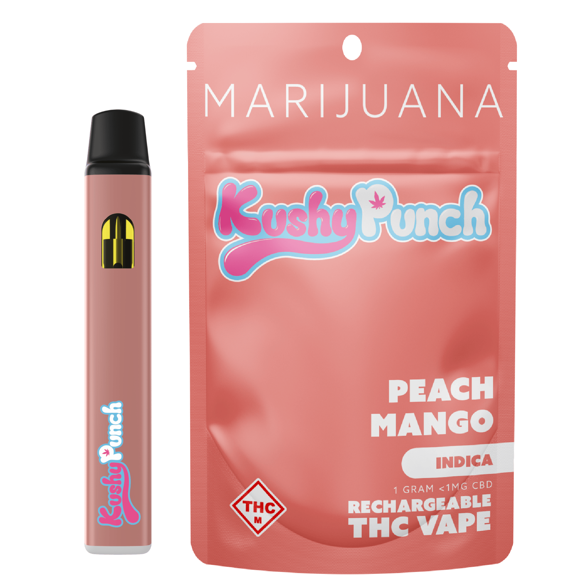 Kushy Punch Kushy Punch: Vape | Strawnana Rozay | Cartridge | 1g Marijuana  Products - 3 Fifteen Primo Cannabis Dispensary