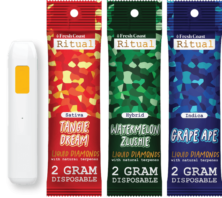 Product: Fresh Coast | Ritual Black Lime Liquid Diamond All-In-One Cartridge | 2g