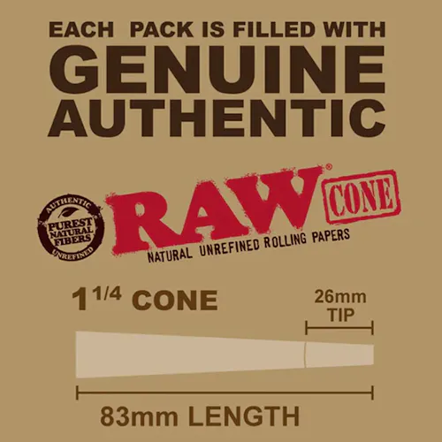 RAW | Classic Cones | 1  | 6pk-2