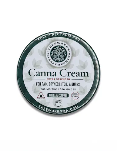 Canna Cream - 500mg - Ember Gardens - Recreational Cannabis