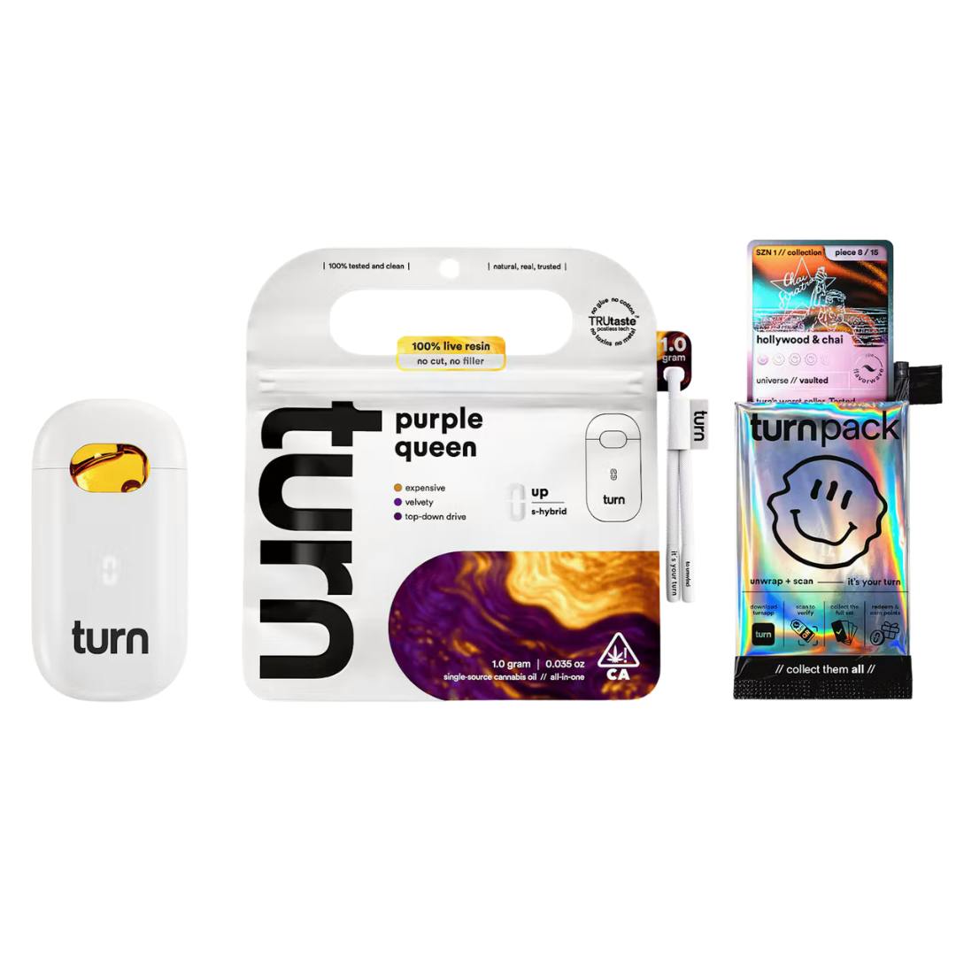 PURPLE QUEEN LIVE RESIN TURN UP ALL-IN-ONE
