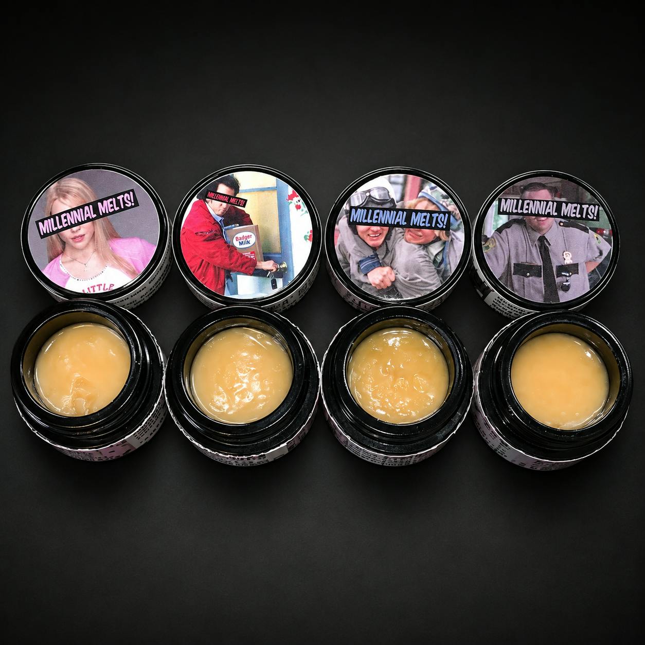 Millennial Melts - 2g Live Rosin - Poppa Wolf
