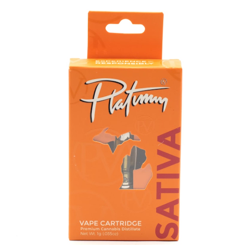 Platinum Vape Cartridge | Tri-County Tropics (Sativa)