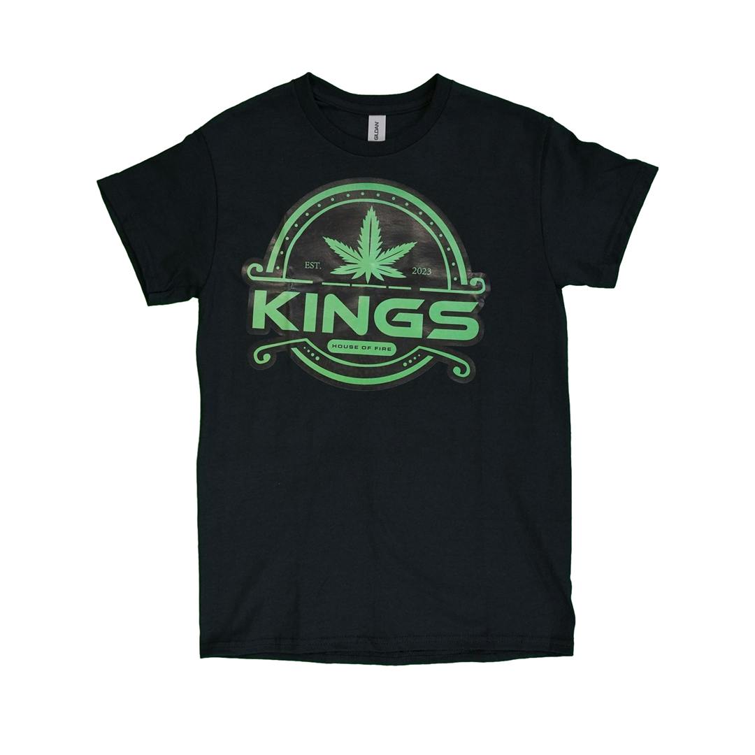 T-Shirt | KHOF Logo Green S/S | Black | S-XXL