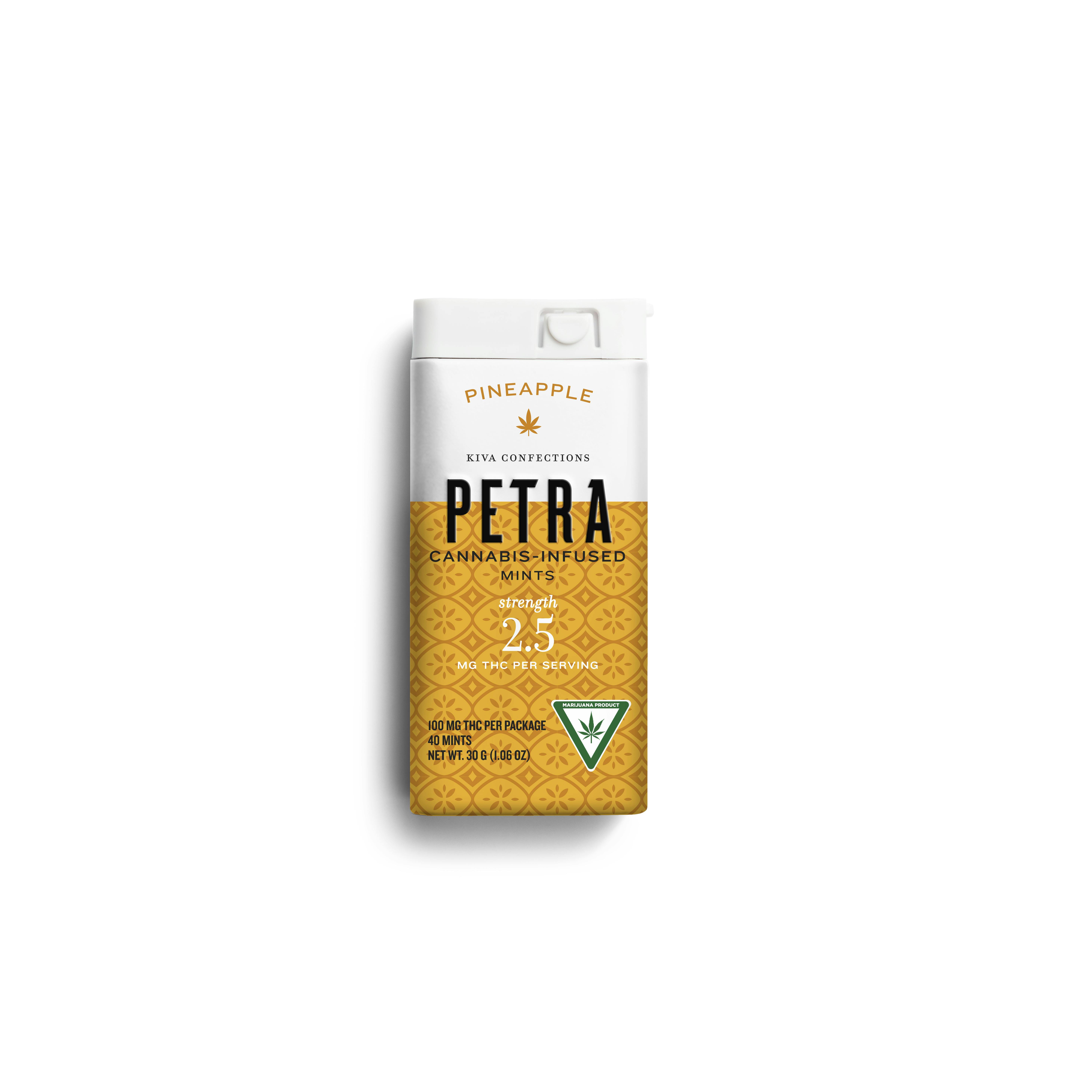 Petra Pineapple Mints [40pk] (100mg THC)
