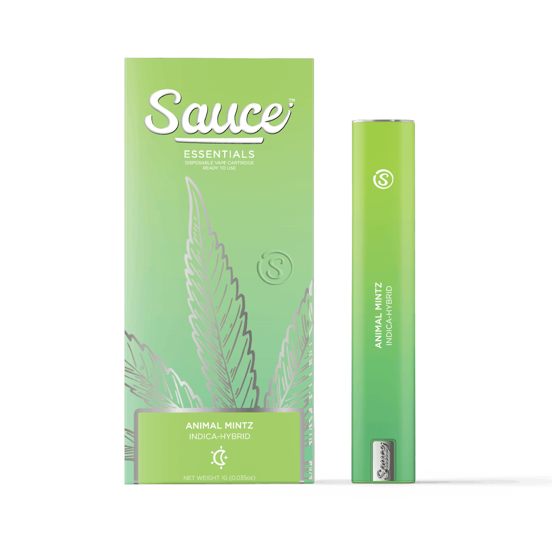 Sauce - 1g Live Resin Disposable - Animal Mints