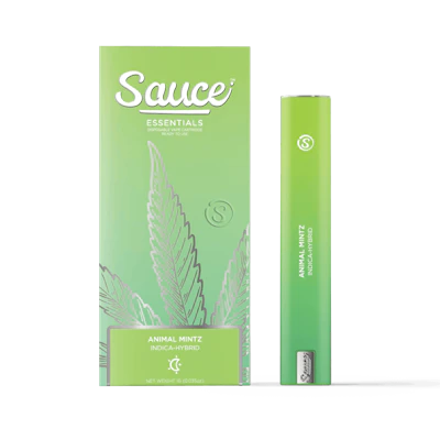 Sauce - 1g Live Resin Disposable - Animal Mints