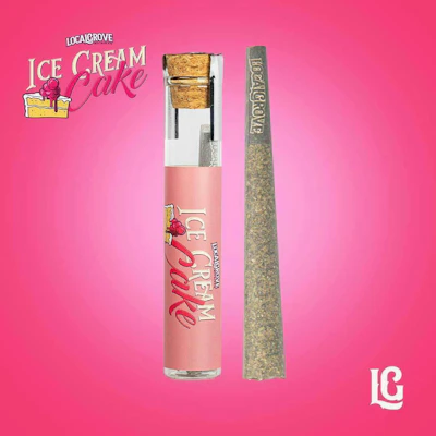 Local Grove - 1g Preroll - Ice Cream Cake - PRE_ROLLS by LOCALGROVE at King of Budz