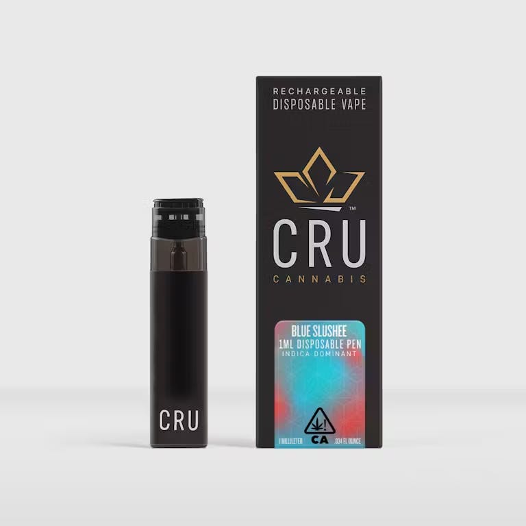 Photo of CRU Blue Slushee Disposable Vape
