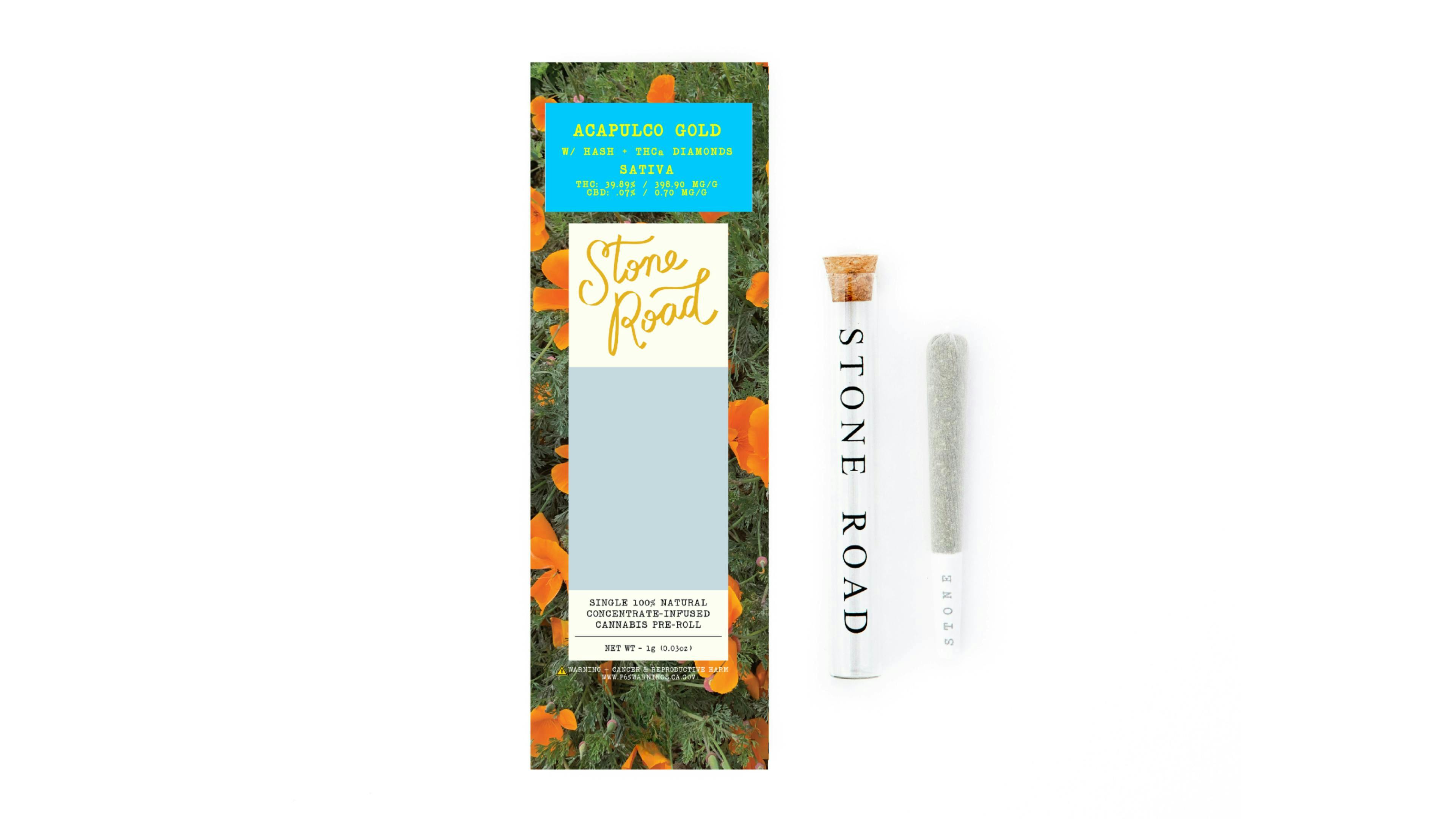 Stone Road | Acapulco Gold | Infused Preroll