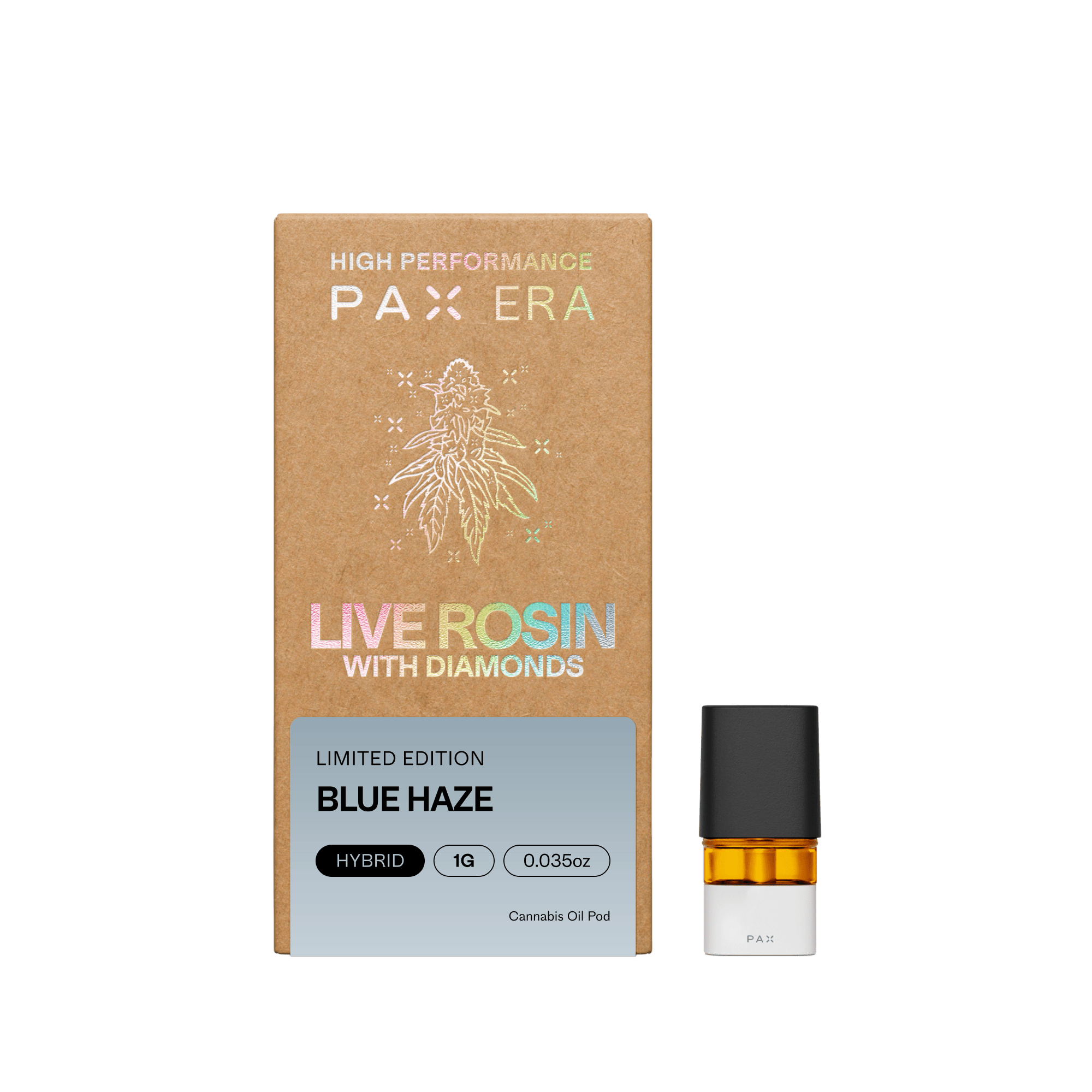 PAX | Blue Haze | Live Rosin w/ Diamonds | Pod | 1g