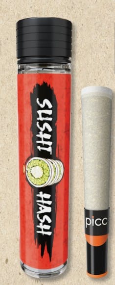 PICC Platform Sushi Hash Gold Rush x Zookies Rosin