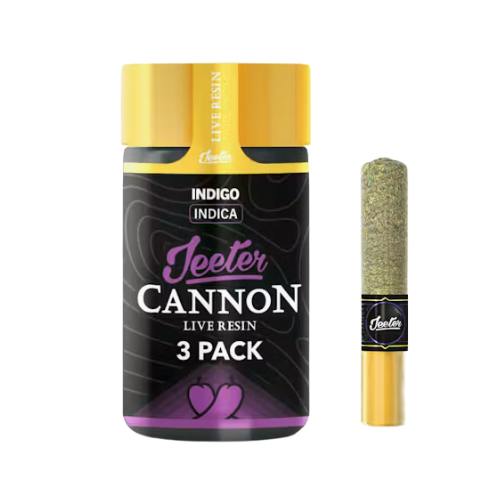 INDIGO LIVE RESIN CANNON 3PK