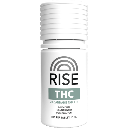 Product: Rise | Tablets 20-Pack - THC - 200mg