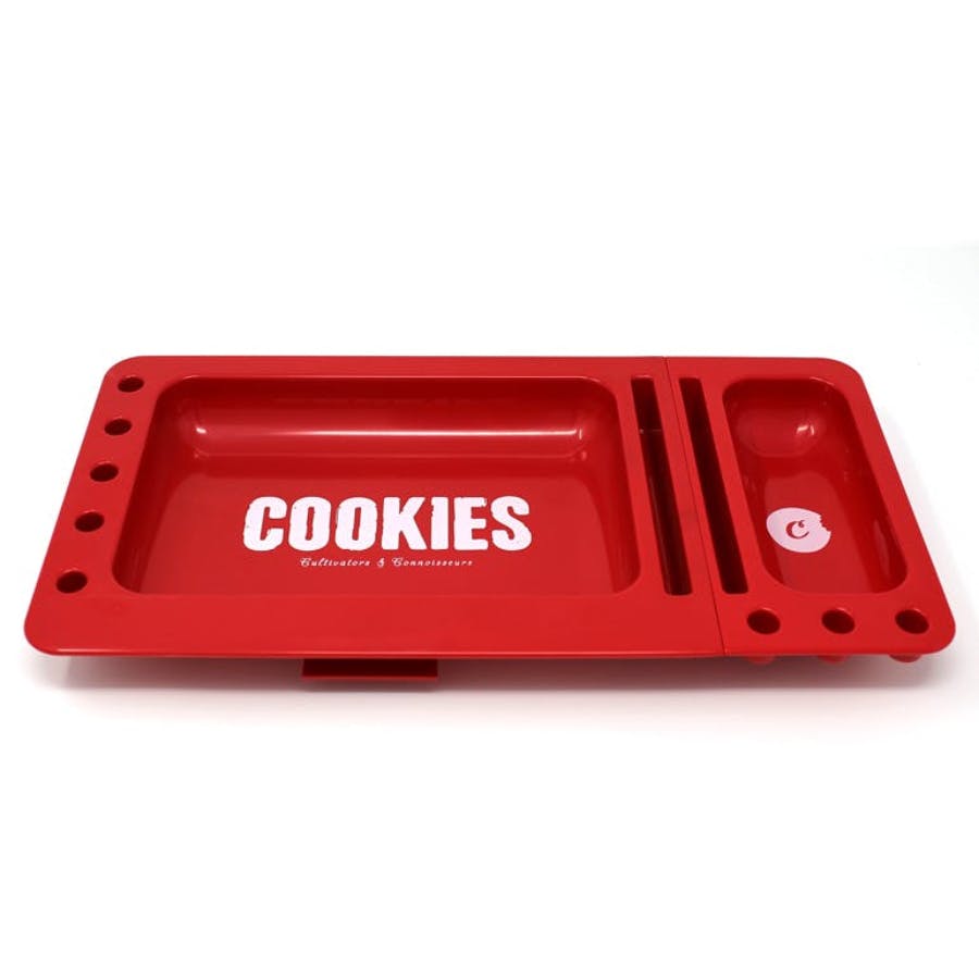 Cookies V3 Rolling Tray Red GAGE Cannabis