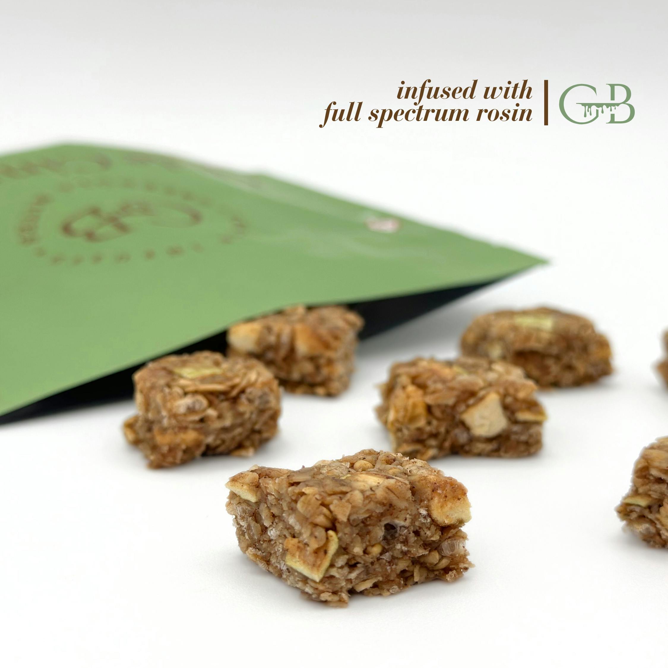 Photo of Apple Cinnamon Greenola Bites | Rosin Infused