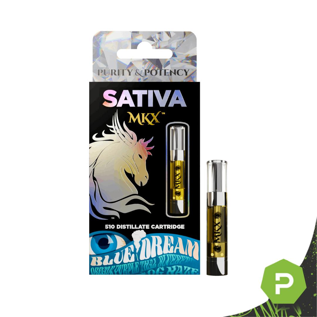 MKX Oil Co. MKX 1 Gram 510 Thread Carts - Blue Dream (Sativa