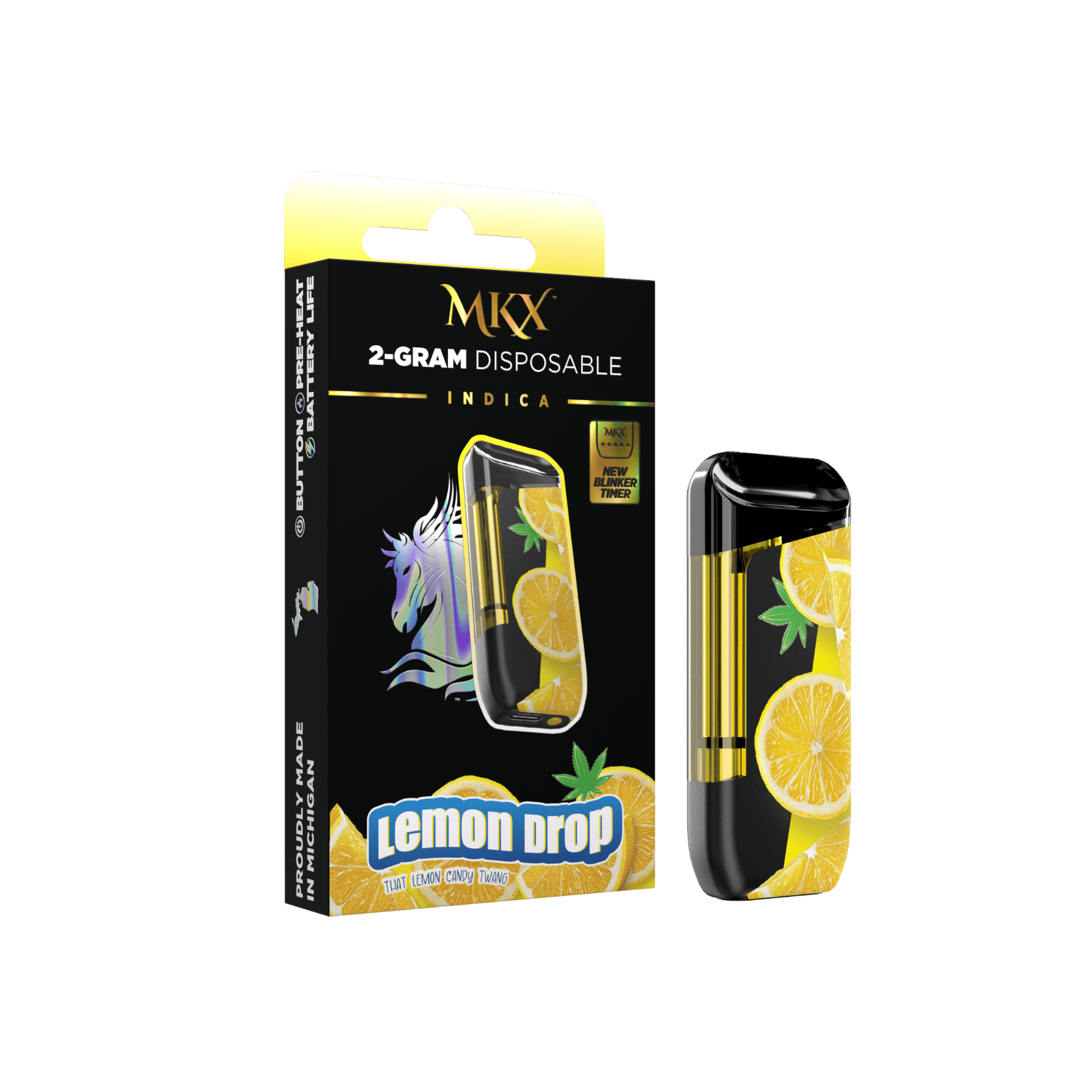 2g MKX Disposable - Lemon Drop 2g Disposable - Indica