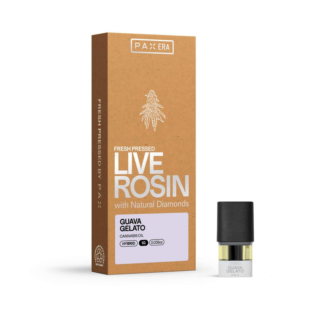 Photo of PAX Live Rosin | Rainbow Belts | 1g Pod