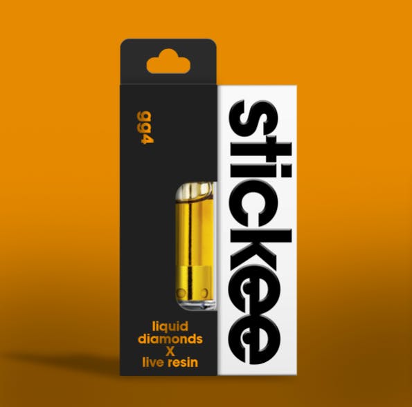 Product: GG4 | 510 Thread | Live Resin x Liquid Diamonds | Stickee