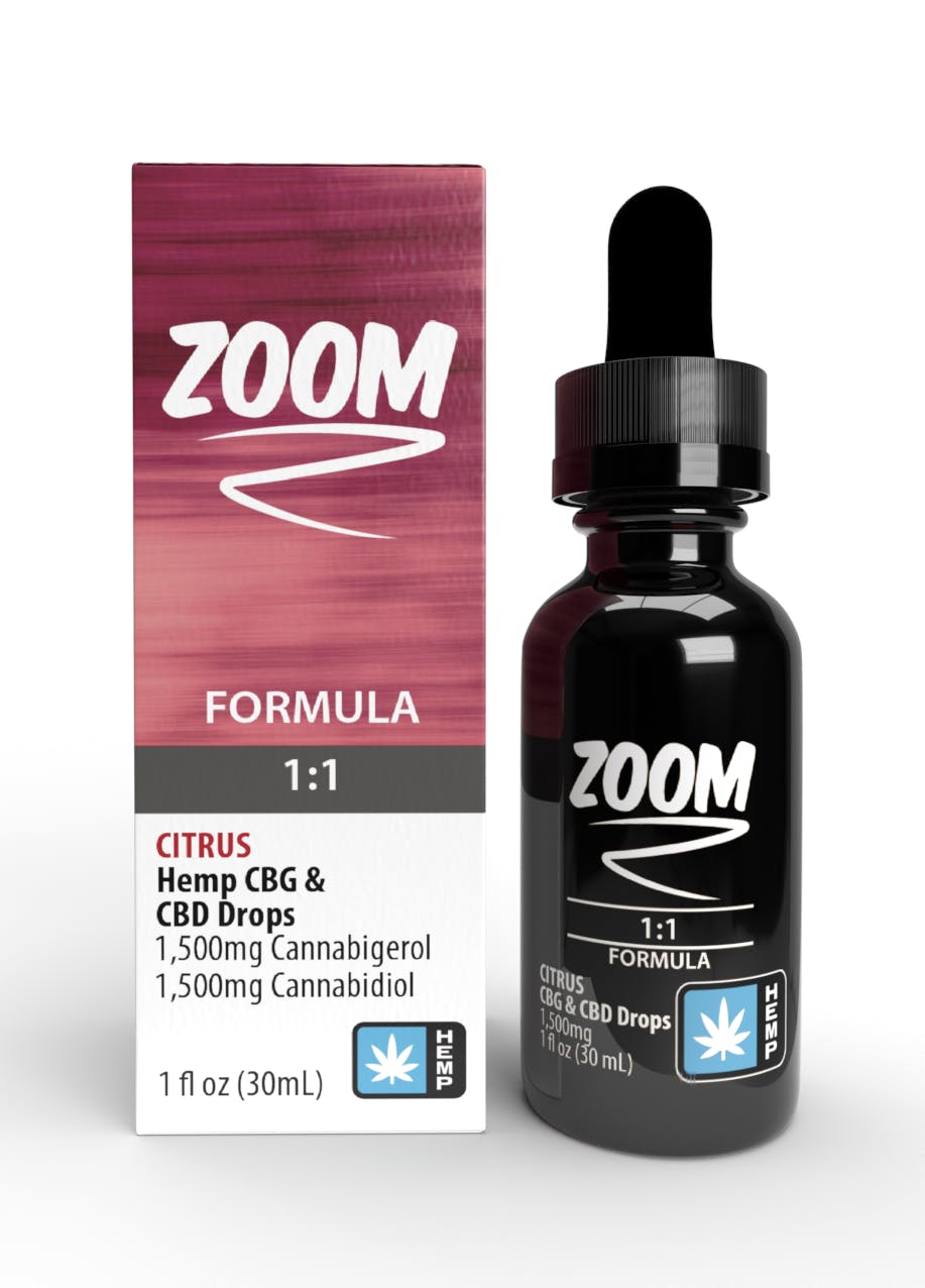 Angel Tincture | ZOOM Formula CBG & CBD | Hippy Trip