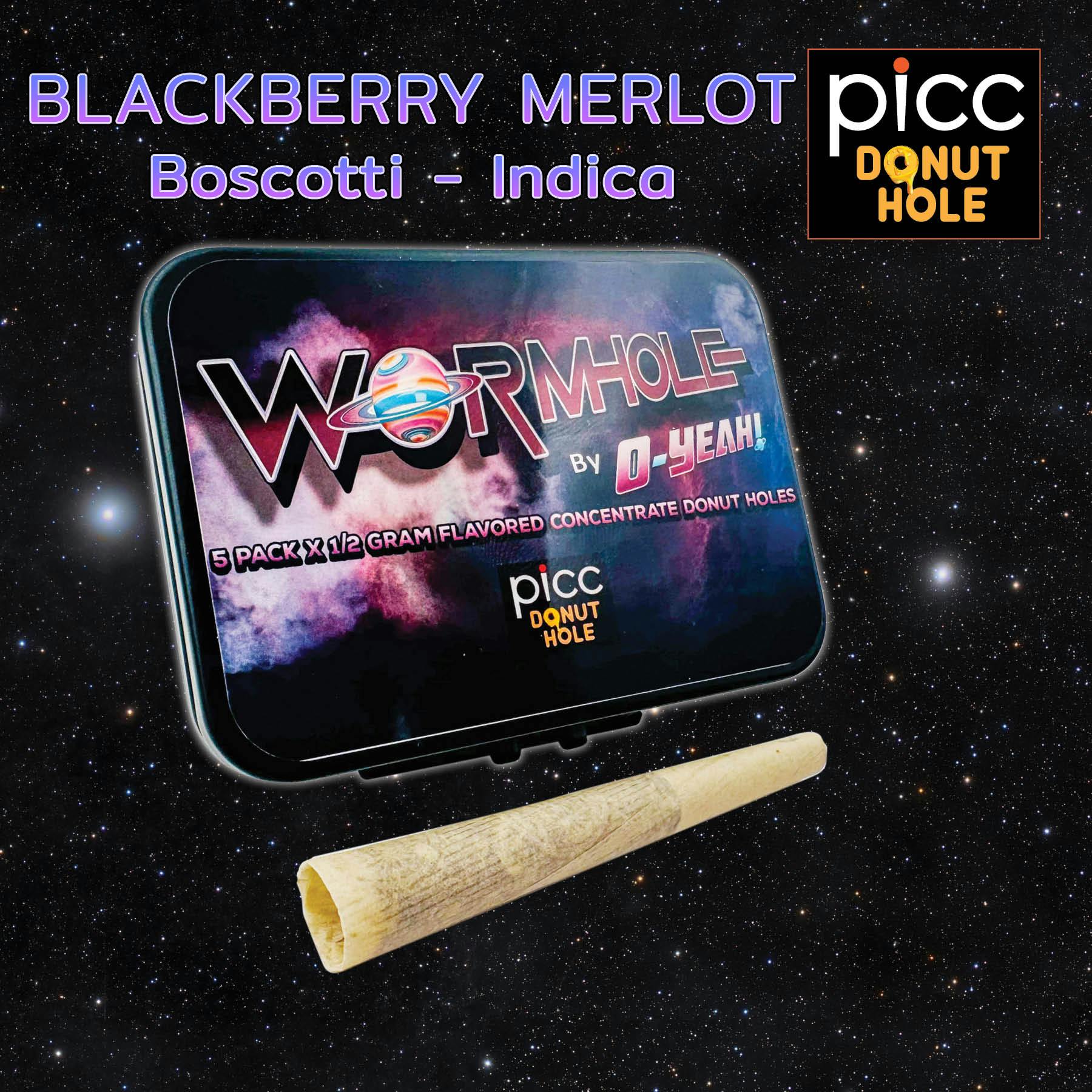 O-YEAH! | Infused Pre-roll | .5G 5-PACK (2.5G) | Blackberry Merlot Boscotti (I)