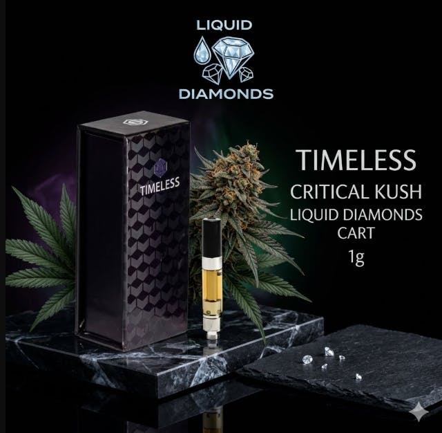 Product Timeless | Critical Kush | Liquid Diamonds | Cart | 1g