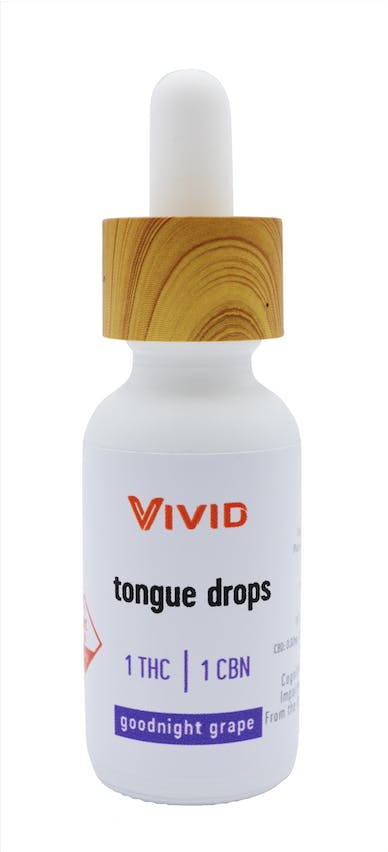 2:1 THC:CBN Goodnight Grape Tongue Drops | 200mg | Key Missouri (Nixa)