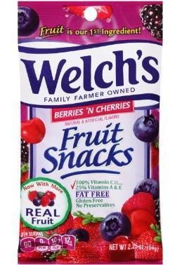 Welch's Berries N' Cherries Fruit Snacks