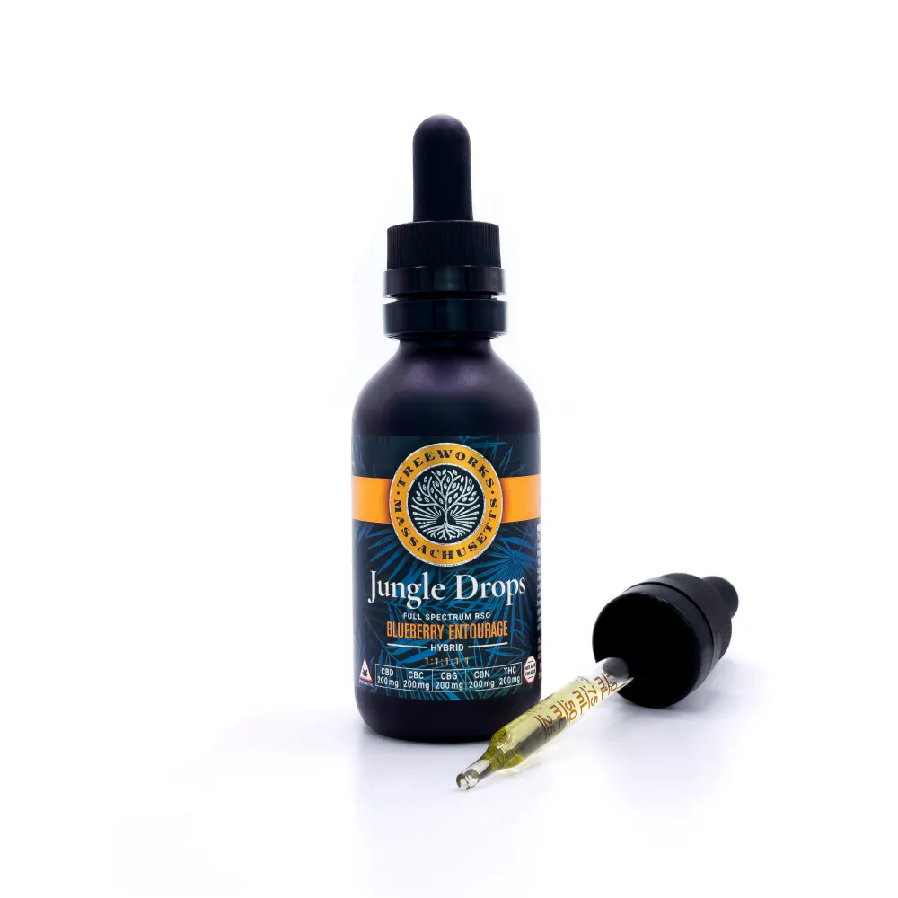 TRUE テルペン 香料 CBD CBN CBG 10ml ジャックザリッパー Jungle Drops - Hybrid - 1000mg TAC (200mg CBD | 200mg CBC | 200mg