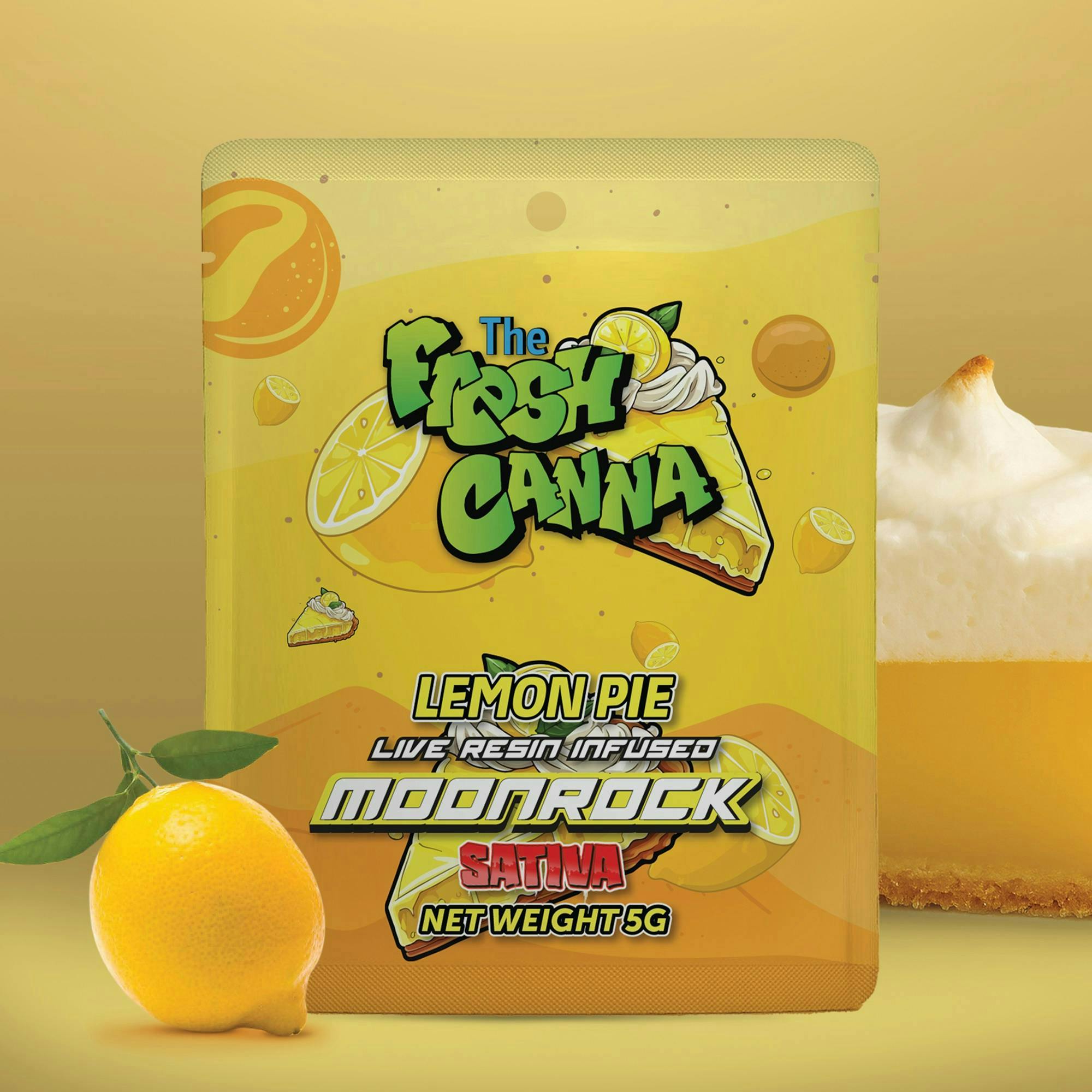 FRESH CANNA | LEMON PIE | MOONROCK | PRE-PACK SATIVA/HYBRID