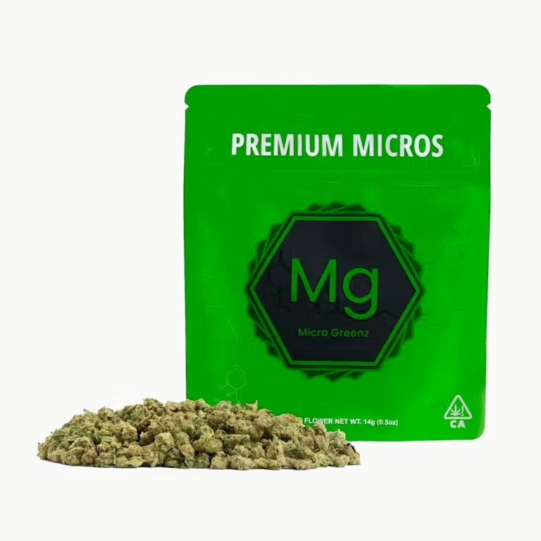 まい Hayward Dispensary: Micro Greenz Lemon Tangie x Hella Jelly