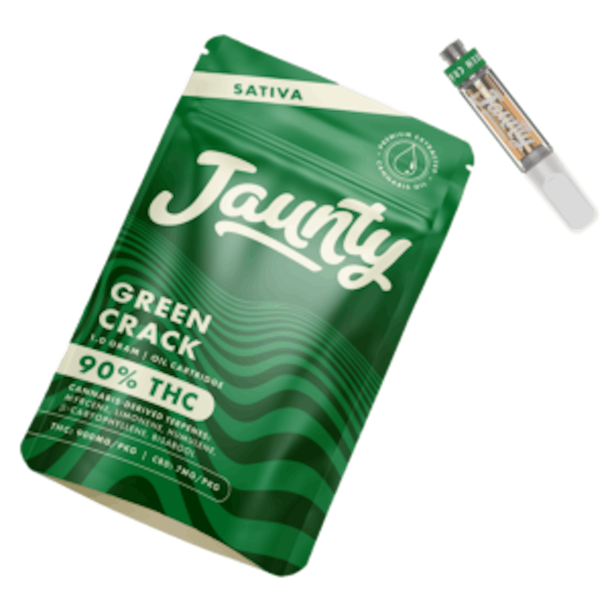 Photo of Jaunty | Green Crack | 510 Cartridge 1g